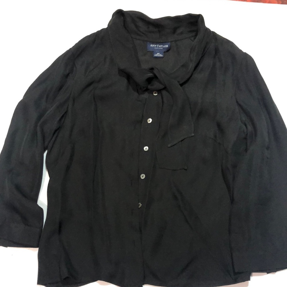 100% silk blouse